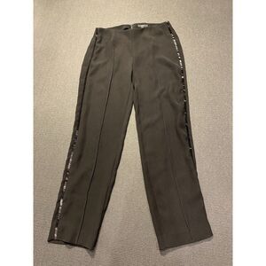 Drew Women's Black Pants with Side Beaded Detailing Size 2